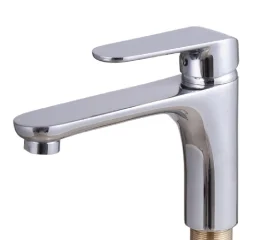 Torneira Básica – Monocomando – Latão Cromado QSM-F2012